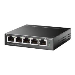 TP-LINK (TL-SG105PE) 5-Port Gigabit PoE Easy Smart Switch, 4-Port PoE+, Steel Case TP-LINK (TL-SG105PE) 5-Port Gigabit PoE Easy Smart Switch, 4-Port PoE+, Steel Case